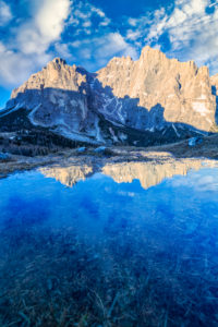 Civetta group south face, in the left Cima delle Mede and Torre Venezia, in the right the Busazza and Torre Trieste, view from upper Corpassa valley, Dolomites, Taibon Agordino, Belluno, Veneto, Italy Civetta group south face, in the left Cima delle Mede and Torre Venezia, in the right the Busazza and Torre Trieste, view from upper Corpassa valley, Dolomites, Taibon Agordino, Belluno, Veneto, Italy